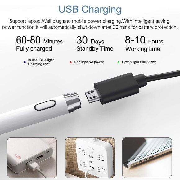 Stylus Pen Compatible With iOS & Android Touch Screens - Picture 5 of 6